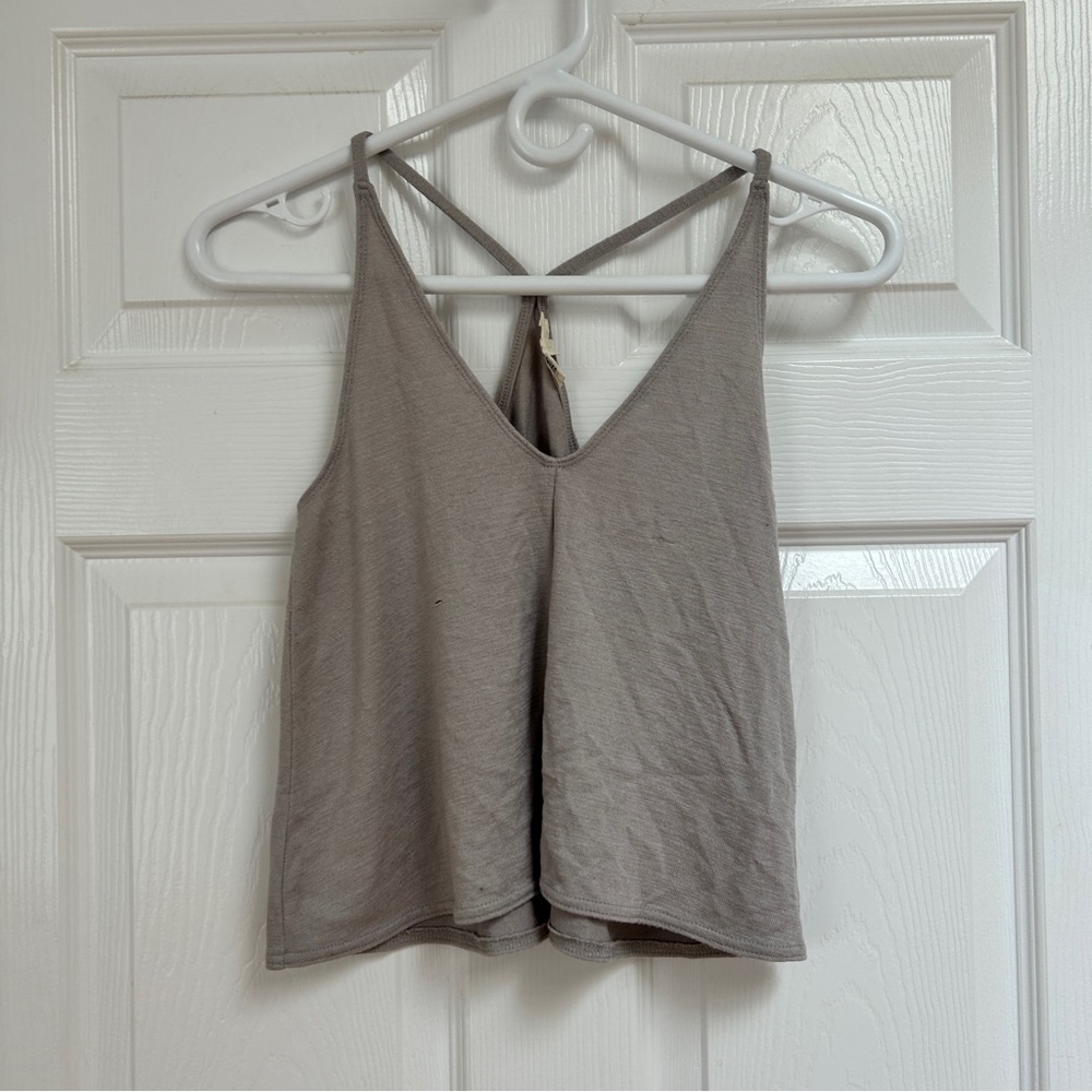 Taupe Aritzia Tank Top